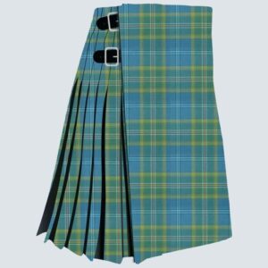 Alberta Canadian Tartan Kiltall Ireland Blue Tartan Kilt