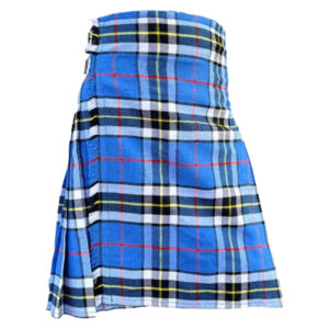 Clan Thompson Dress Blue Tartan Kilt