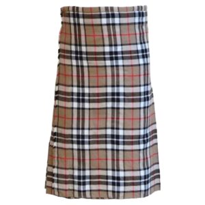 Clan Thompson Camel Tartan Kilt