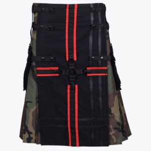 Camouflage Gothic Utility Kilt