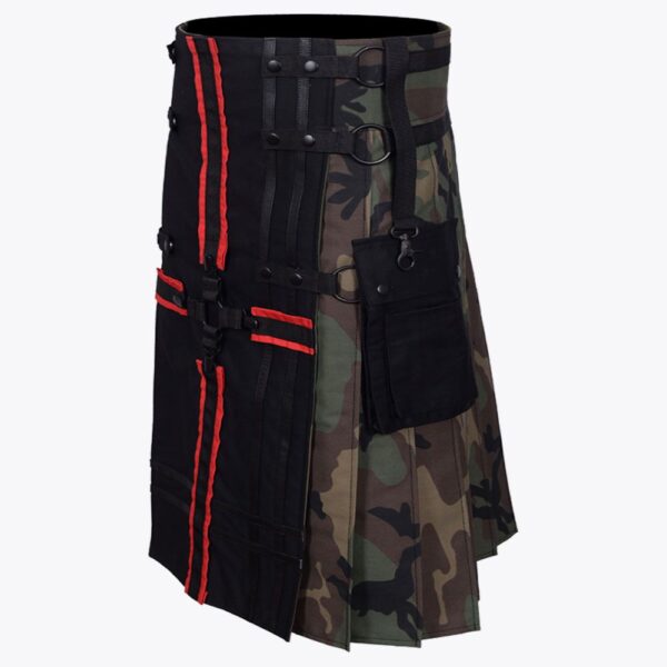 Camouflage Gothic Utility Kilt