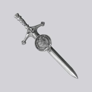 Scottish Brown Clan Kilt Pin