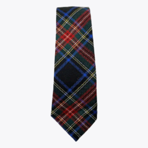 Stewart Black Tartan Tie