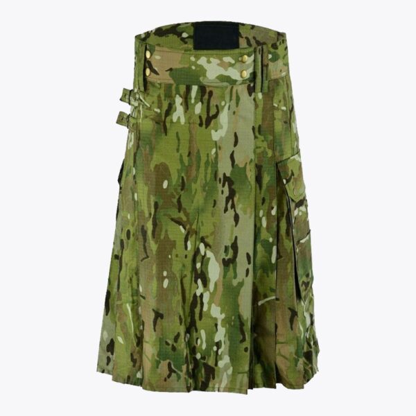 Tactical Multicam Utility Kilt For Men