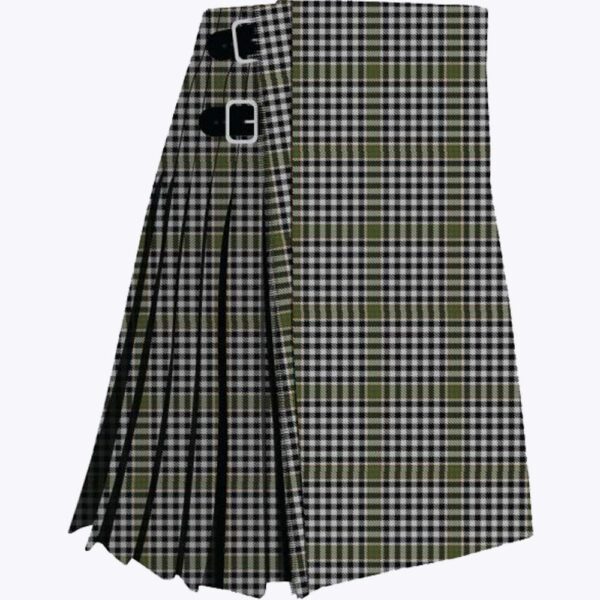 Clan Burns Check Premium Tartan Kilt