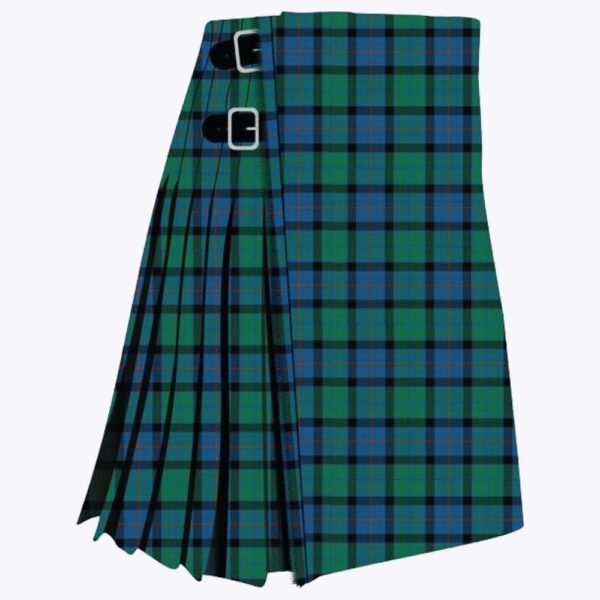 Clan Flower Of Scotland Tartan Kilt