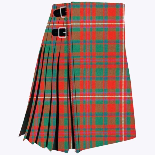 Clan Mckinnor Red Ancient Tartan Kilt