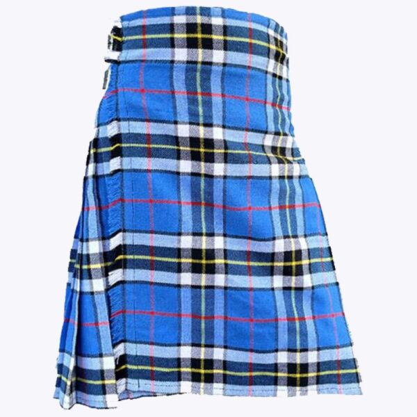 Clan Thompson Dress Blue Tartan Kilt