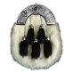 White Rabbit With Black Tassle